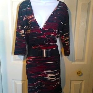 Dress with belt NWOT